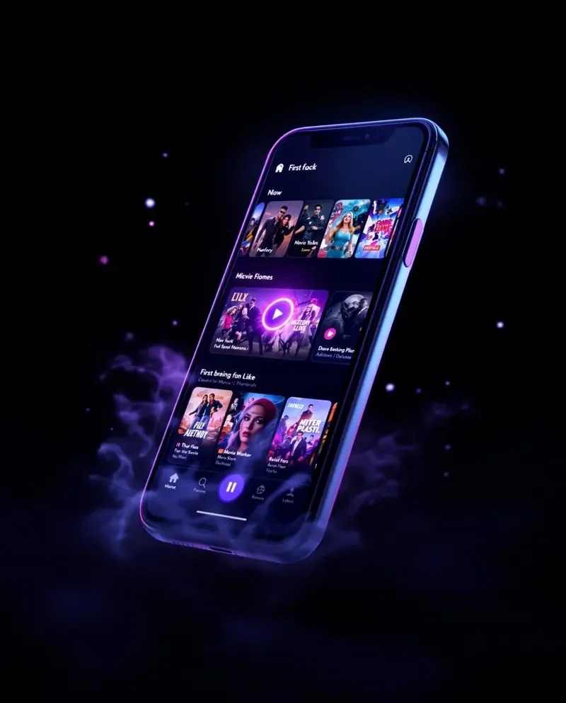 片吧影院APP 手机界面演示